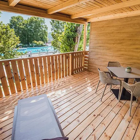 Premium Mobile Tree House With Thermal Riviera Tickets Catez ob Savi Buitenkant foto